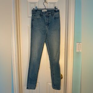 Ultra High Waisted Abercrombie Skinny Jeans